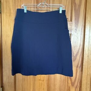 Maeve, Knit Navy Blue Skirt